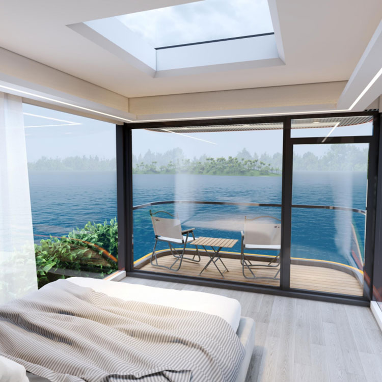 كيف يعمل منزل الفندق المتنقل في مشاريع الإقامة في العالم الحقيقي؟